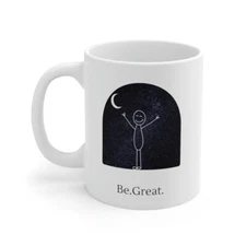 Be Great Inspirational Ceramic Mug 11oz