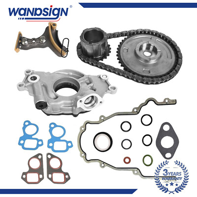 Timing Chain Oil Pump Kit For 07-13 Chevy GMC Buick Cadillac 4.8L 5.3L 6.0L 6.2L