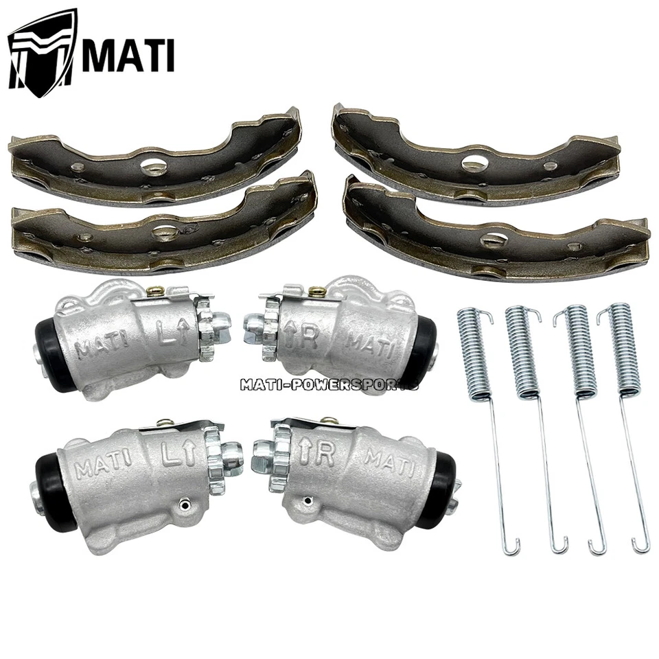 Front Brake Wheel Cylinders w/Shoes Kit for Honda TRX400FW Foreman 400 1995-1998 - Изображение 4 из 4