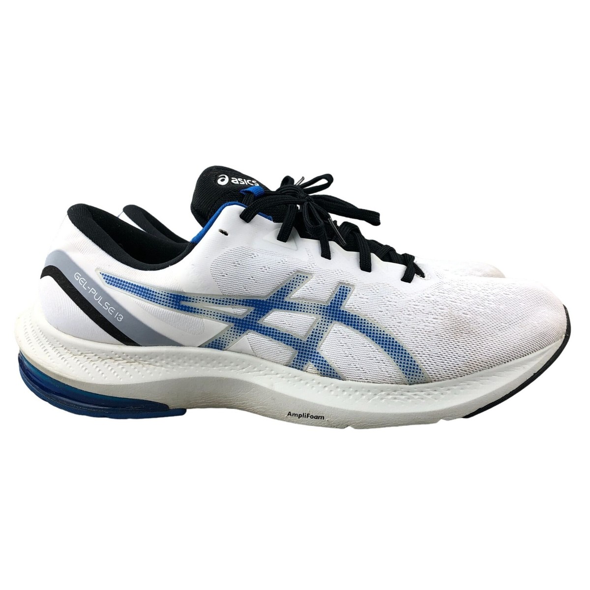 ASICS Men\'s White and Blue Running Shoes ASICS Men main image 2