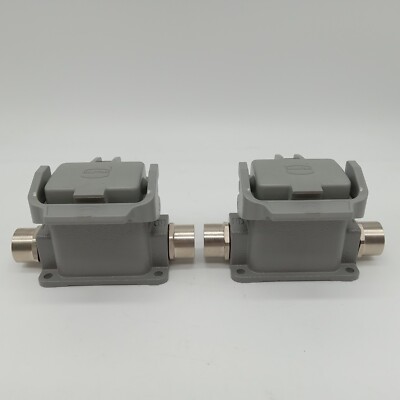 Harting HAN 6B Base Surface 1 Lever M20 Lot of 2