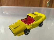 Matchbox Lesney Superfast #58-E Yellow Woosh-N-Push
