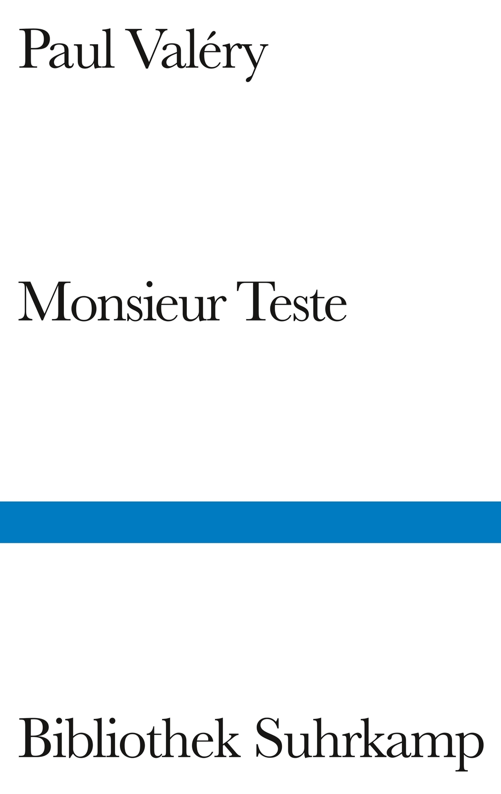 Thumbnail - Monsieur Teste Paul Valéry Buch Bibliothek Suhrkamp Lesebändchen 92 S.