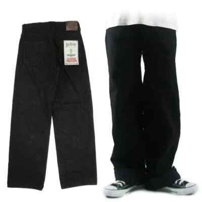 ONI DENIM 222-CCD-BKBK Super Wide Straight 15oz Crushed Concrete