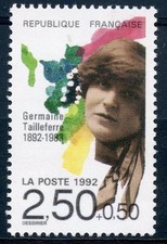 STAMP / TIMBRE FRANCE NEUF N° 2752 ** CELEBRITE / GERMAINE TAILLEFERRE