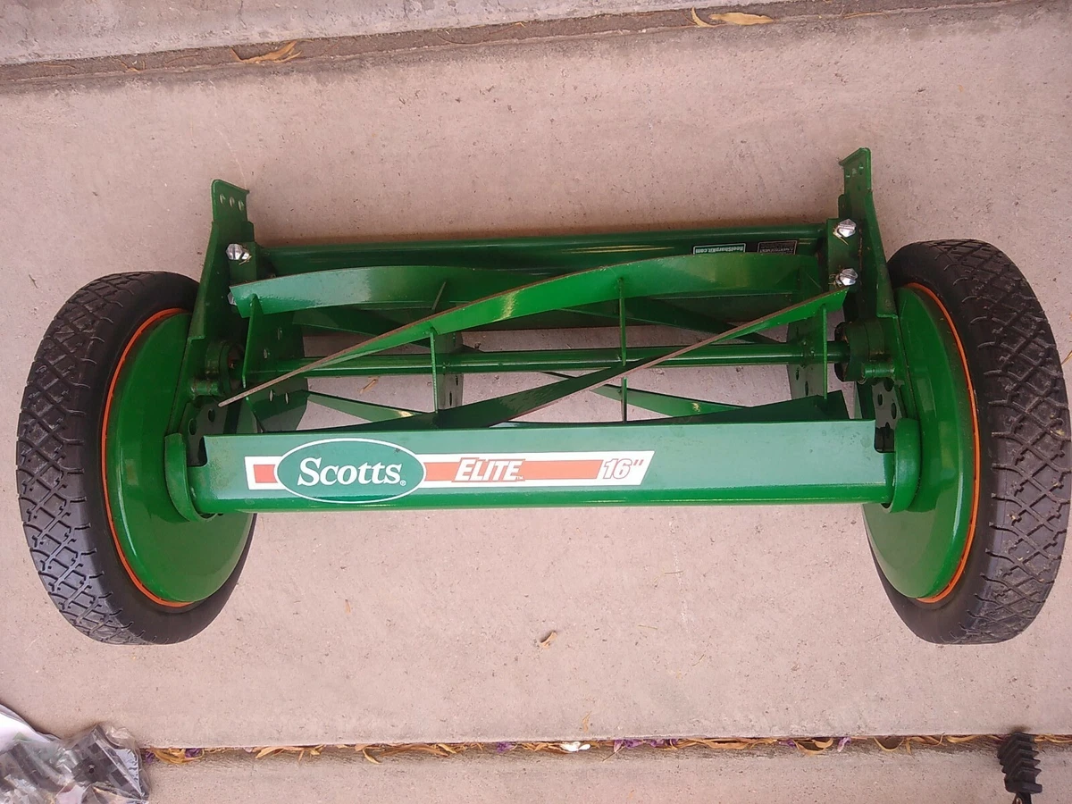 Scotts 415-16S 16 Elite Push Reel Mower Walk Behind 26479041566