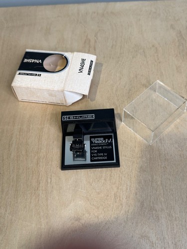 Vintage SHURE VN45HE Stylus & Original Box - Needs Stylus