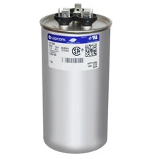 GE Genteq Replacement 60/10 uF 370 VAC Round Dual Capacitor 27L389 27L389BX