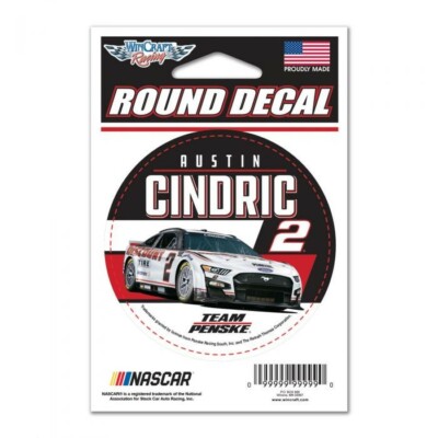 Austin Cindric #2 3'' Discount Tires Round Decal 2022 Free Shipping Instock
