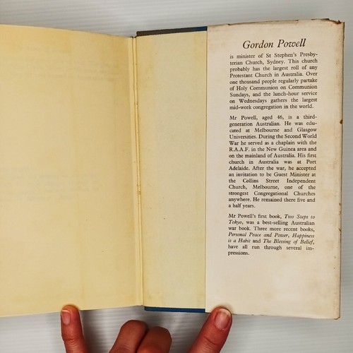 La felicidad es un hábito/el secreto de la serenidad. Gordon Powell. 1a edición. Firmado - Imagen 17 de 19