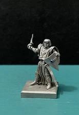 Meier Rawcliffe Pewter Sir Galahad Round Table Knight Fantasy Figurine OOP AD&D