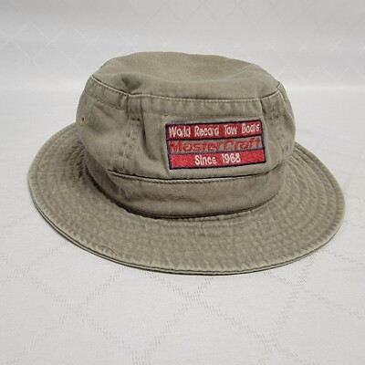 Adams Headwear Bucket Hat Youth Large Mastercraft Boats 100