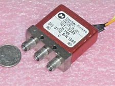 1 DOW-KEY SMA SMAF FEMALE RF COAX COAXIAL NON-LATCHING SWITCH 101-2308 28 VDC