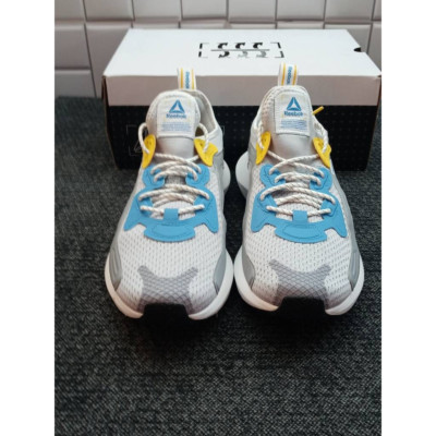 Reebok Mens Sole Fury 00 Running Shoes Gray Blue DV9252 Low Top Lace Up 11 M New