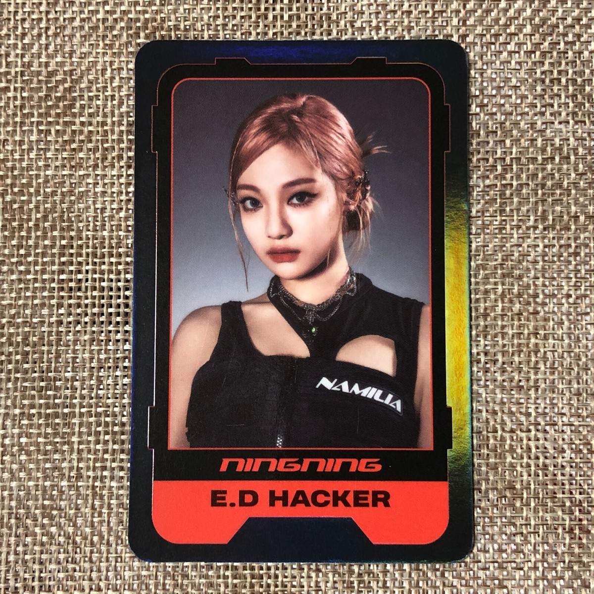 AESPA NINGNING [Girls] Official Character Card Photocard, KWANGYA