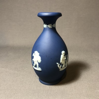 Early 20th Century Dark Blue Wedgwood Vase 4 Seasons Ebay