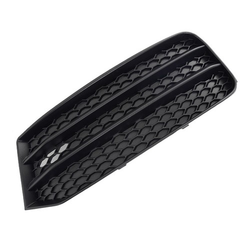 Black Left Front Bumper Fog Light Cover Grill Grille Bezel For Audi A1 8X 15-18 - Picture 7 of 13