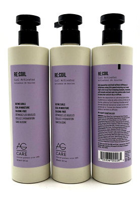 AG Care Re:Coil Curl Activator Define Curls 12 oz-3 Pack