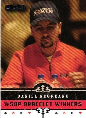 Daniel Negreanu 2006 Razor Poker WSOP Bracelet Winners #67 