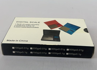 Digitale Miniwaage, 0,01-700g tragbare digitale Taschenwaage