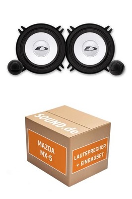 Lautsprecher Boxen vorne Alpine SXE-1350S für Mazda MX-5 Typ NA 250W Power 2x Ho