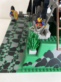 LEGO CASTLE 6082 Fire Breathing Fortress w/ Box Instructions Poster Complete