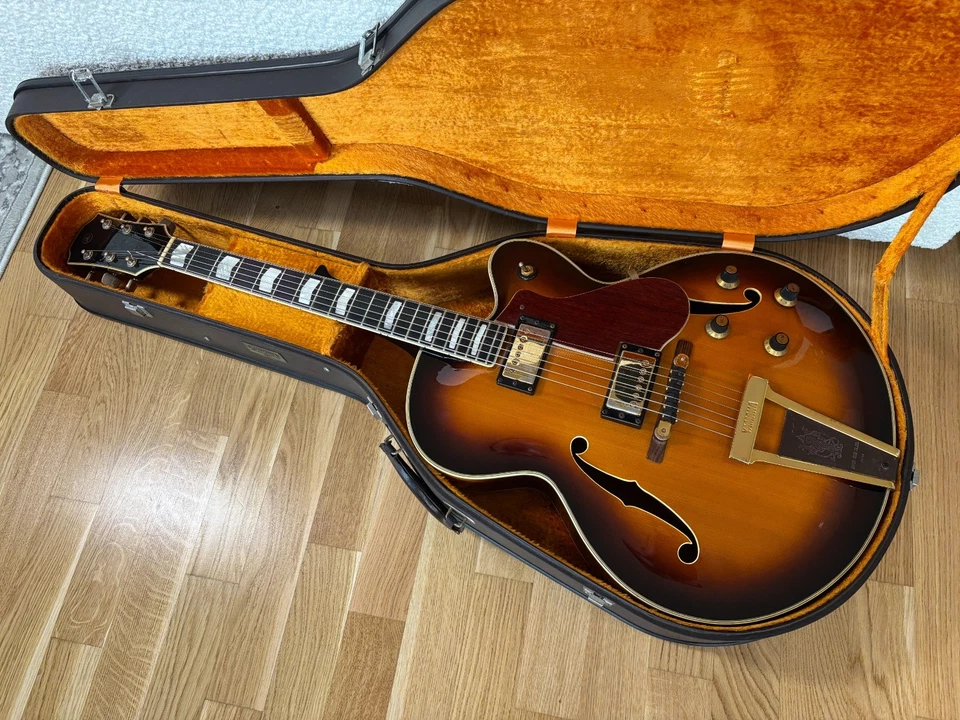 Guitar Yamaha AE-18 (Gibson L-5 Style) 1974 Japan - Flagship Vintage Archtop - Bild 1 von 4