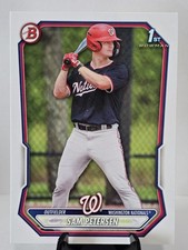 2026 Bowman Prospects Sam Petersen 1st Bowman #BP-122 Washington Nationals