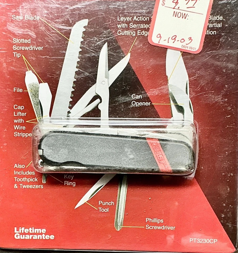 Herramienta de Bolsillo Coast 14 Funciones PT3230CP Negra Acero Inoxidable 440 Foto 2 de 3