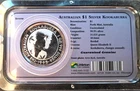 1993 Australian Kooaburra Bird Perth Mint In COA Rare-0.999 Silver 1 Oz Art Coin