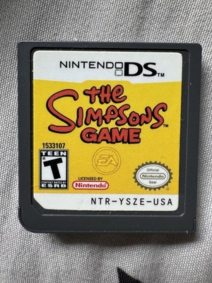 The Simpsons Game Nintendo DS Cartridge Only