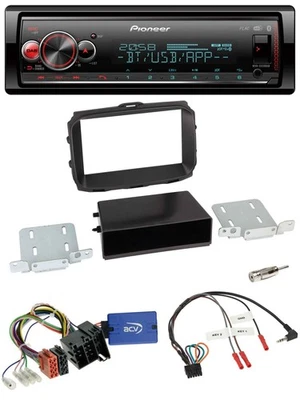 Pioneer Bluetooth USB Lenkrad DAB Autoradio für Alfa Romeo Giulietta 2013-2021 I - Bild 1 von 4