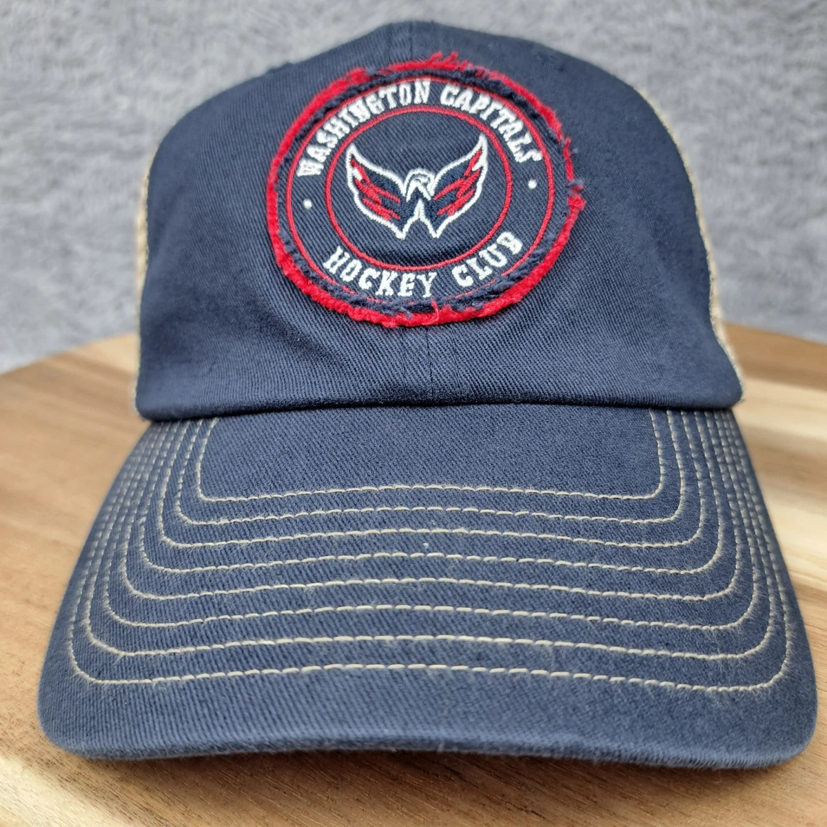 Casquette Washington Capitals '47 – Bleu NHL, Homme, Ajustement Sangle Dos