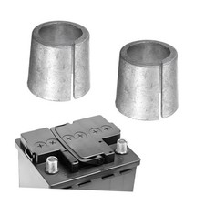 Car Battery Post Shims, 2PCS Pure Lead Anode Cathode Vehicle Shims/2PCS