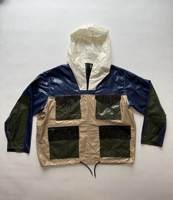 Balenciaga Men Vintage Archive Fall 2004 Parachute Nylon Anorak 48