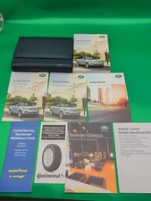 2016 Range Rover Owners Manual Set with case Full Size HSE Navigation
