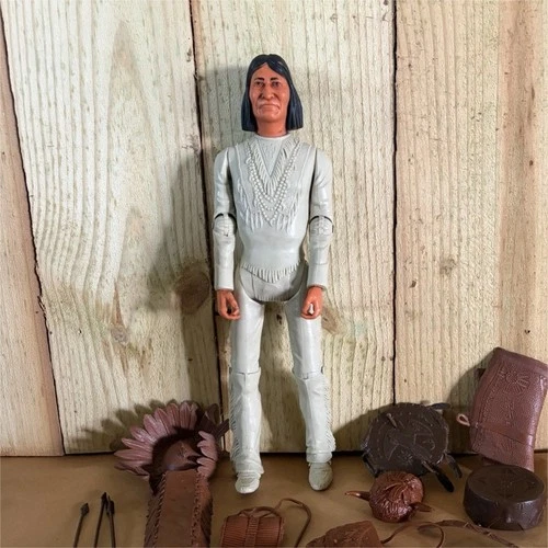 Vintage Marx /Geronimo /Johnny west / action figure & accessories