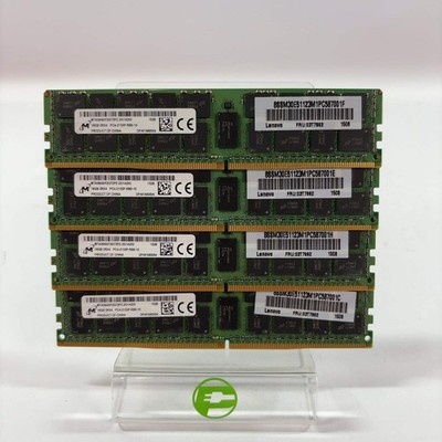 Micron MTA36ASF2G72PZ-2G1A21G 64GB (4x16GB) RAM DDR4 2133MHz PC4-2133P-RB0-10