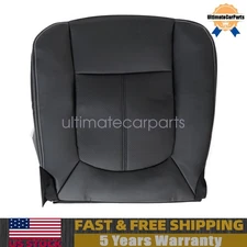 Driver Side Bottom Leather Seat Cover Perforated For 2011-2016 Ford F250 F350