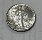 1941 Walking Liberty 90% Silver US Half Dollar No Mint Mark