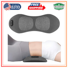 Non Rechargeable Lower Back Massager with Heat Vibration Lumbar Support