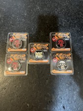 2005 Official POG - Heavy Lot of 5 Metal Slammers Slam'em Funrise New Sealed