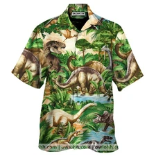 Dinosaur Unisex Hawaiian Shirt