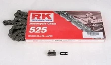 RK 525 M Standard Chain - 114 Links Motorcycle Street Bike Dirt Bike M525-114