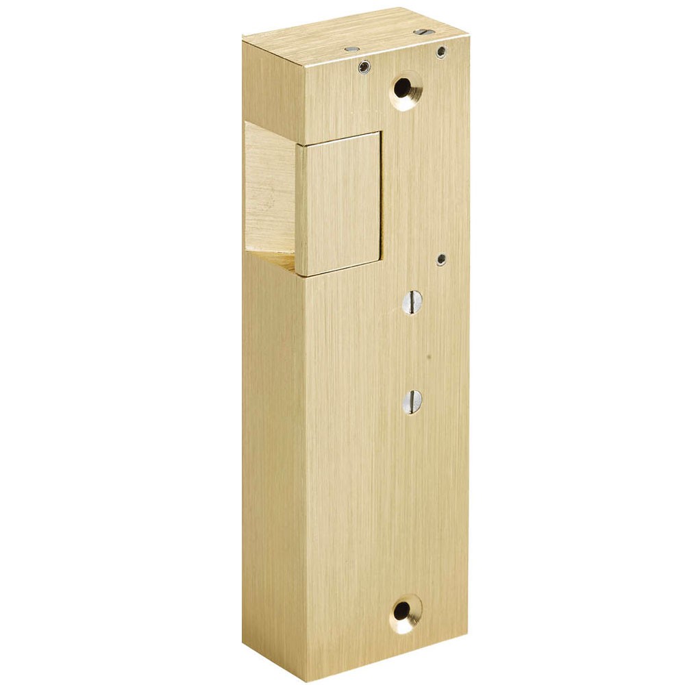 Gâche électrique 12V pose en applique serrure verticale 158mm