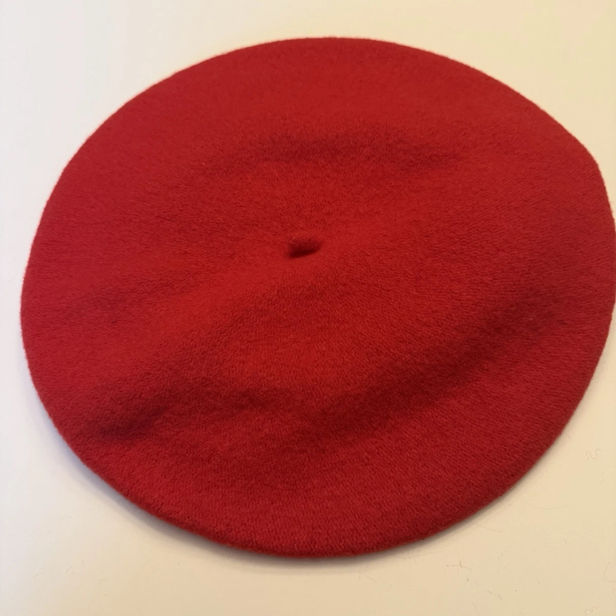 Beret Red 100% Wool Vintage Hats for Women for sale | eBay