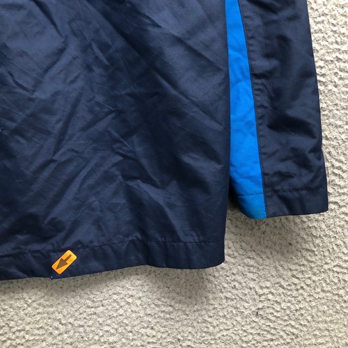 Columbia Outgrown Insulated Hooded Jacket Boys Youth Large L Full Zip Logo Blue - Picture 10 of 12