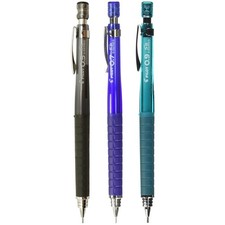 Pilot S5 S-Series 0.5 0.7 0.9mm Drafting Mechanical Pencil (Pack of 3) , HPS-50R