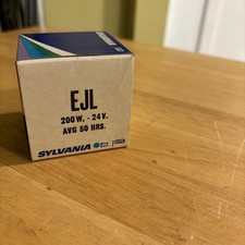 EJL Projector Projection Lamp Bulb 200W 24V Sylvania AVG 50-HR LAMP NOS