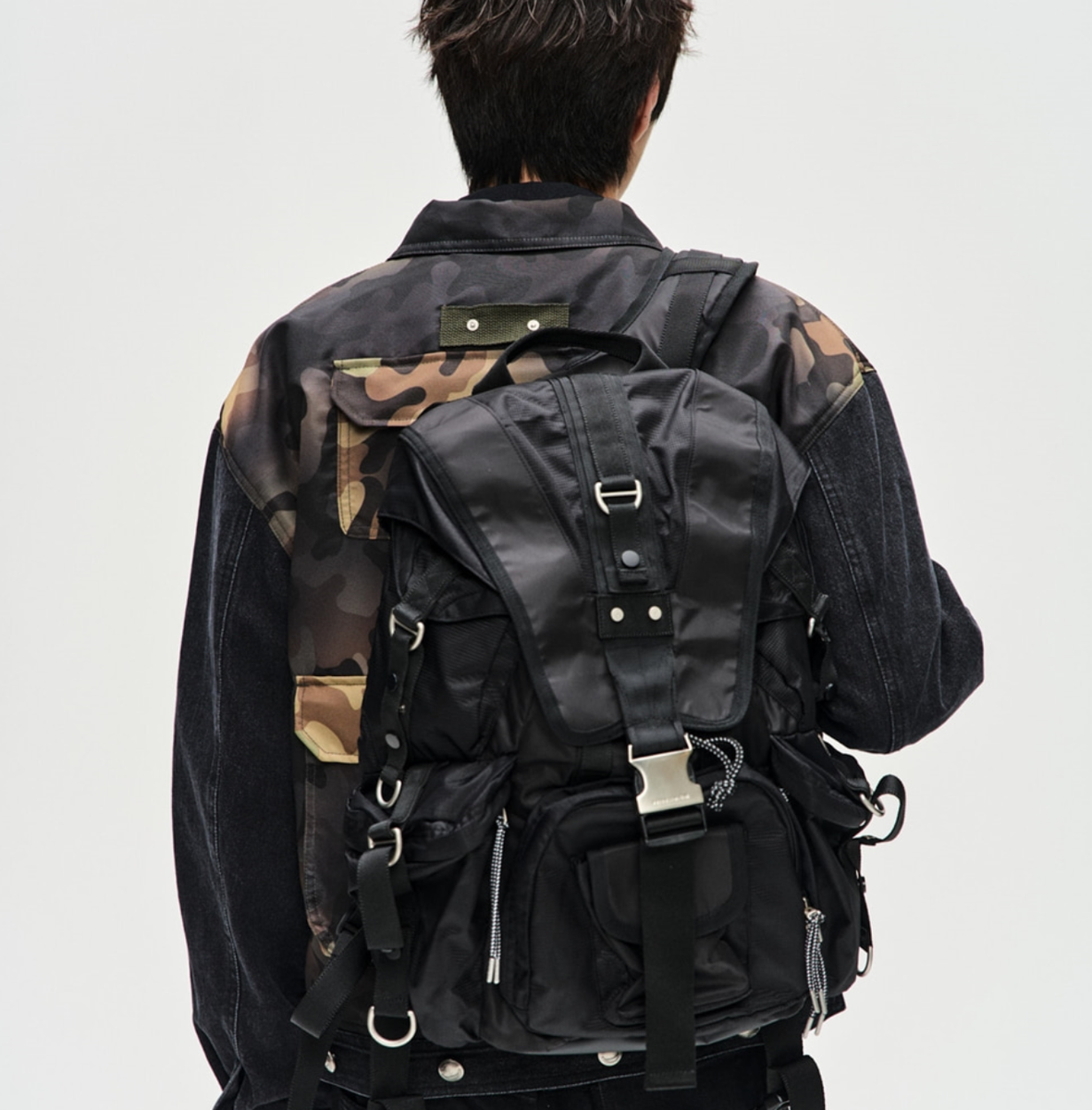 ANDERSSON BELL Small Technical Berlin Backpack Black AAA425U